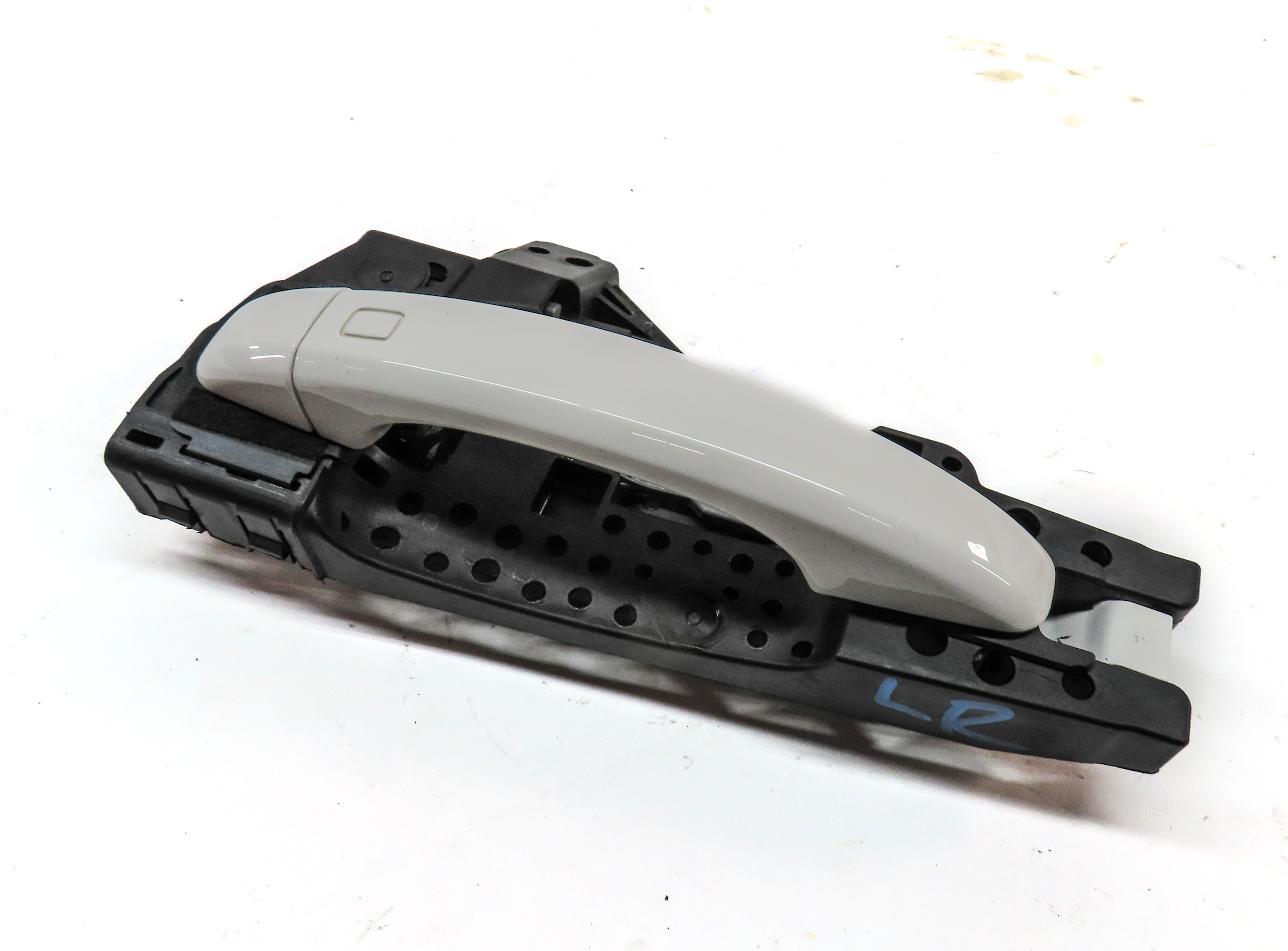2015-2018 AUDI Q3 (8U) LEFT REAR EXTERIOR DOOR HANDLE (White) — exact item pictured